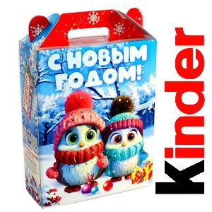 Детский подарок на Новый Год в жестяной упаковке весом 830 грамм по цене 3297 руб в Рыльске